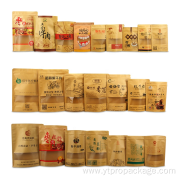 eco-friendly kraft food paper bag